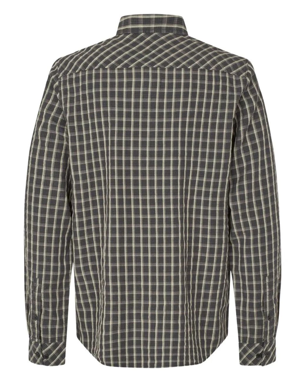 Samsøe & Samsøe Gray Checked Saryan Shirt for men