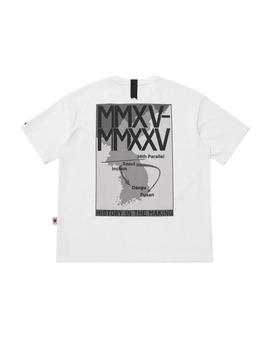 Stance White Graphic-Print Cotton T-Shirt for men