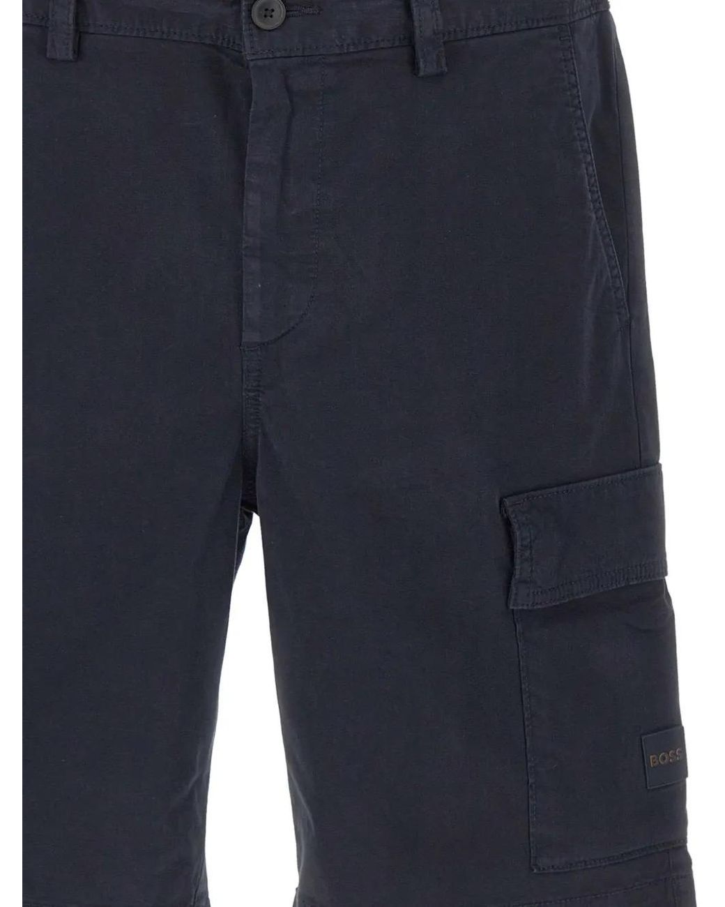 Boss Blue Sisla Cargo Shorts for men