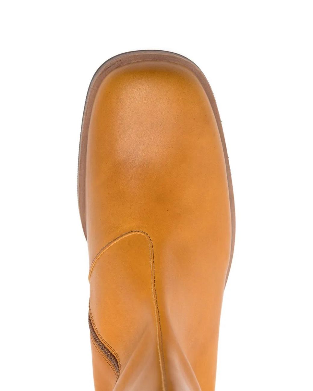 Our Legacy Brown Camion Leather Boots for men