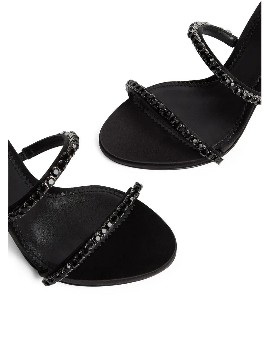 Sandali Con Cinturini E Strass di DSquared² in Black
