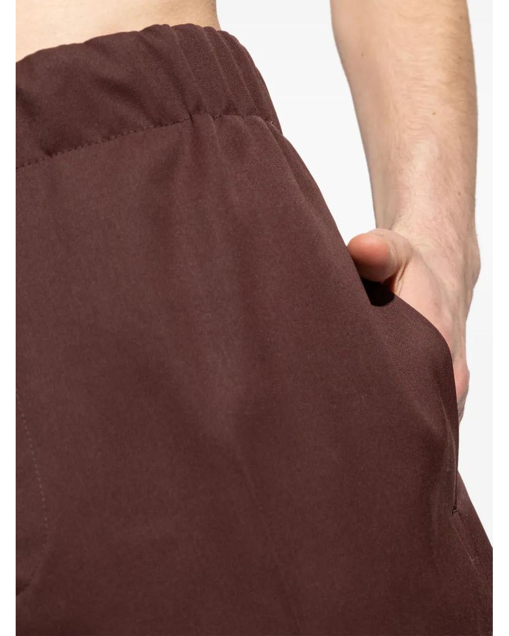 Jil Sander Wollen Broek in het Brown voor heren