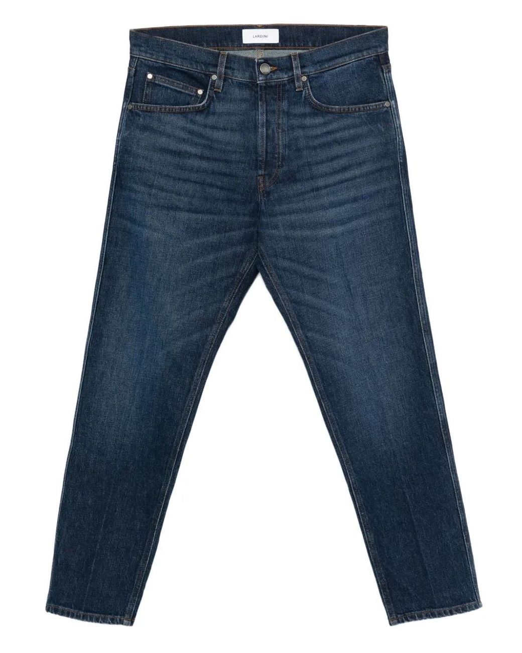 Lardini Blue Belt-Loops Jeans for men
