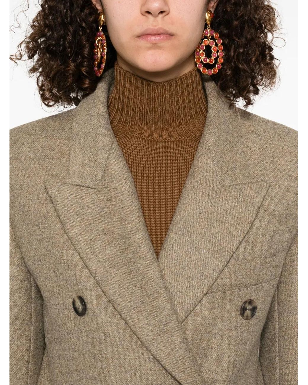 Isabel Marant Natural Isidora Coat