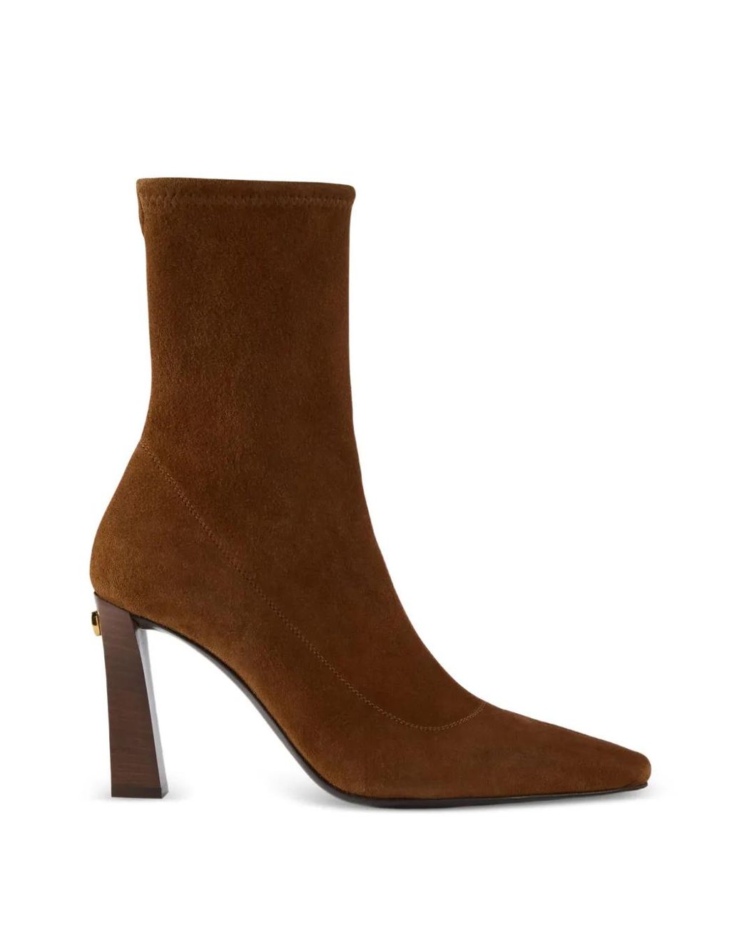 Giuseppe Zanotti Brown Bottines Seal 90 Stretch