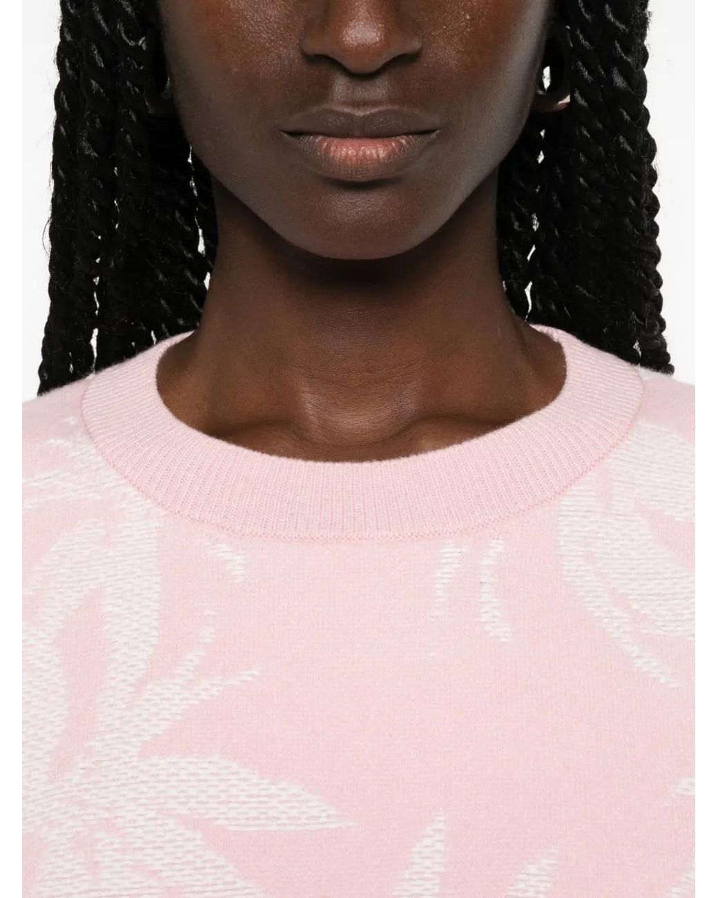 Kujten Pink Palma Sweater