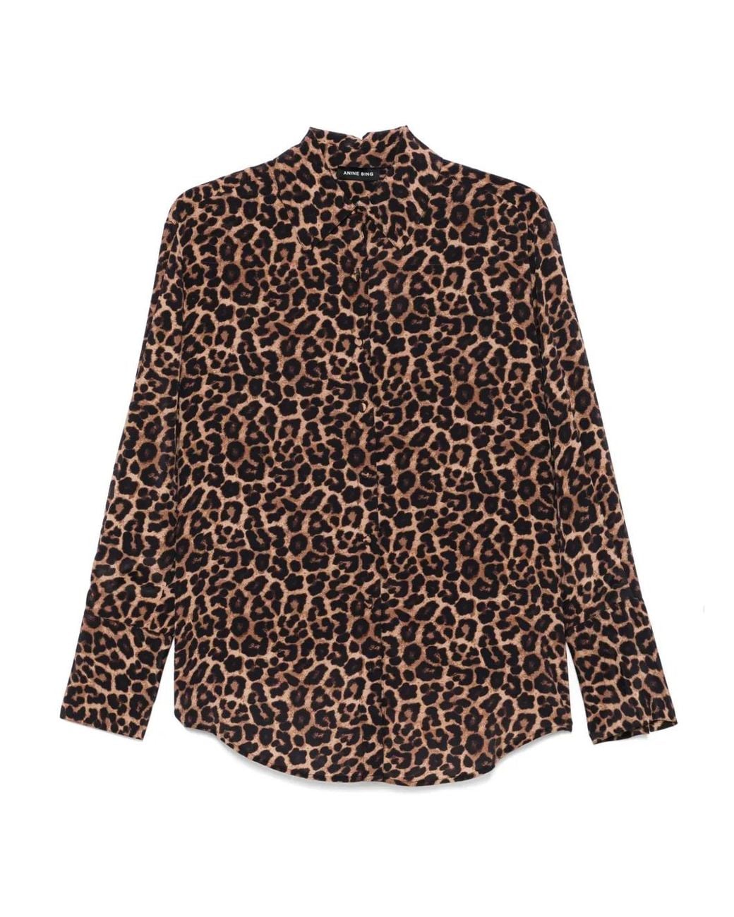 Anine Bing Brown Bridget Shirt