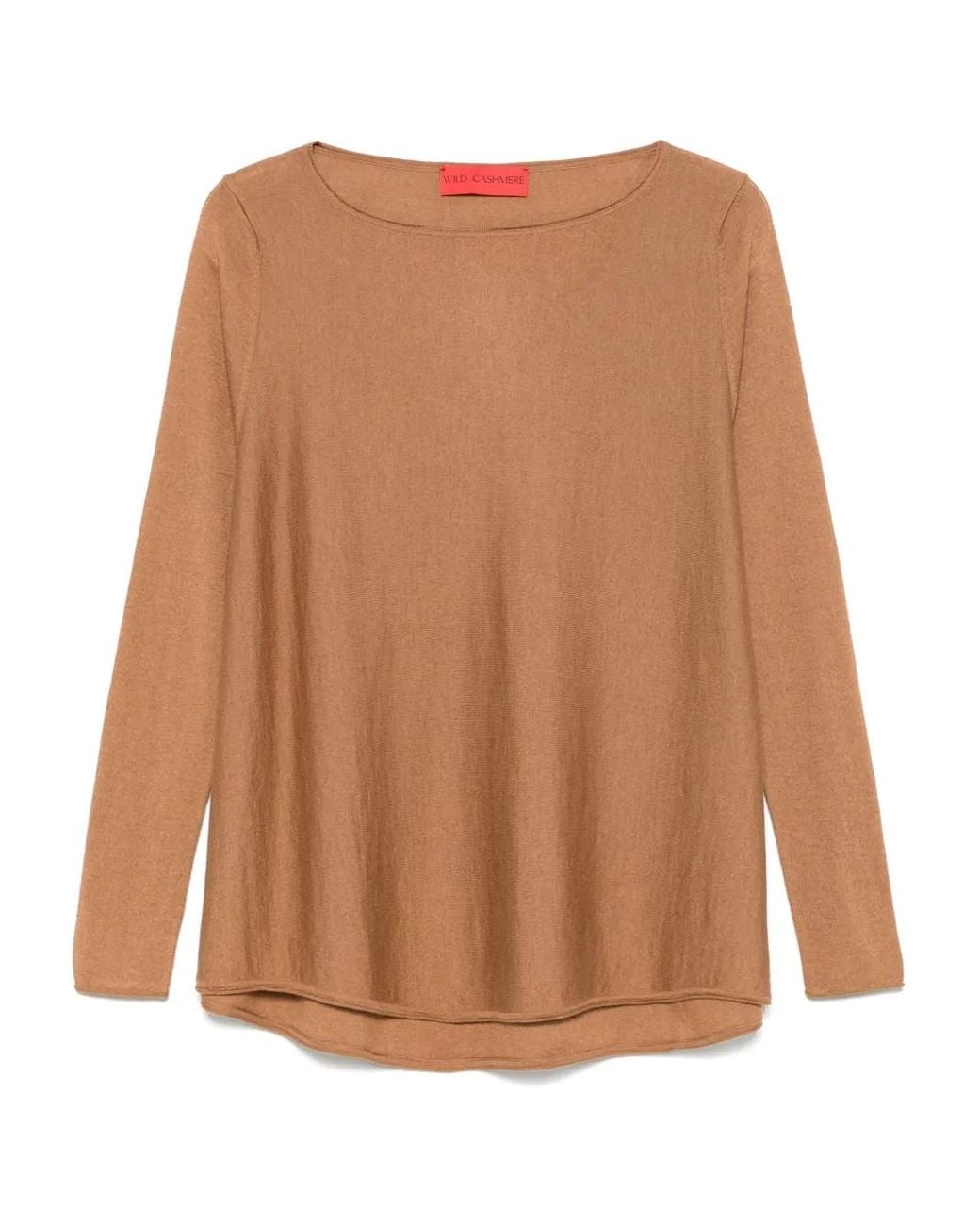 Wild Cashmere Brown Anita Top