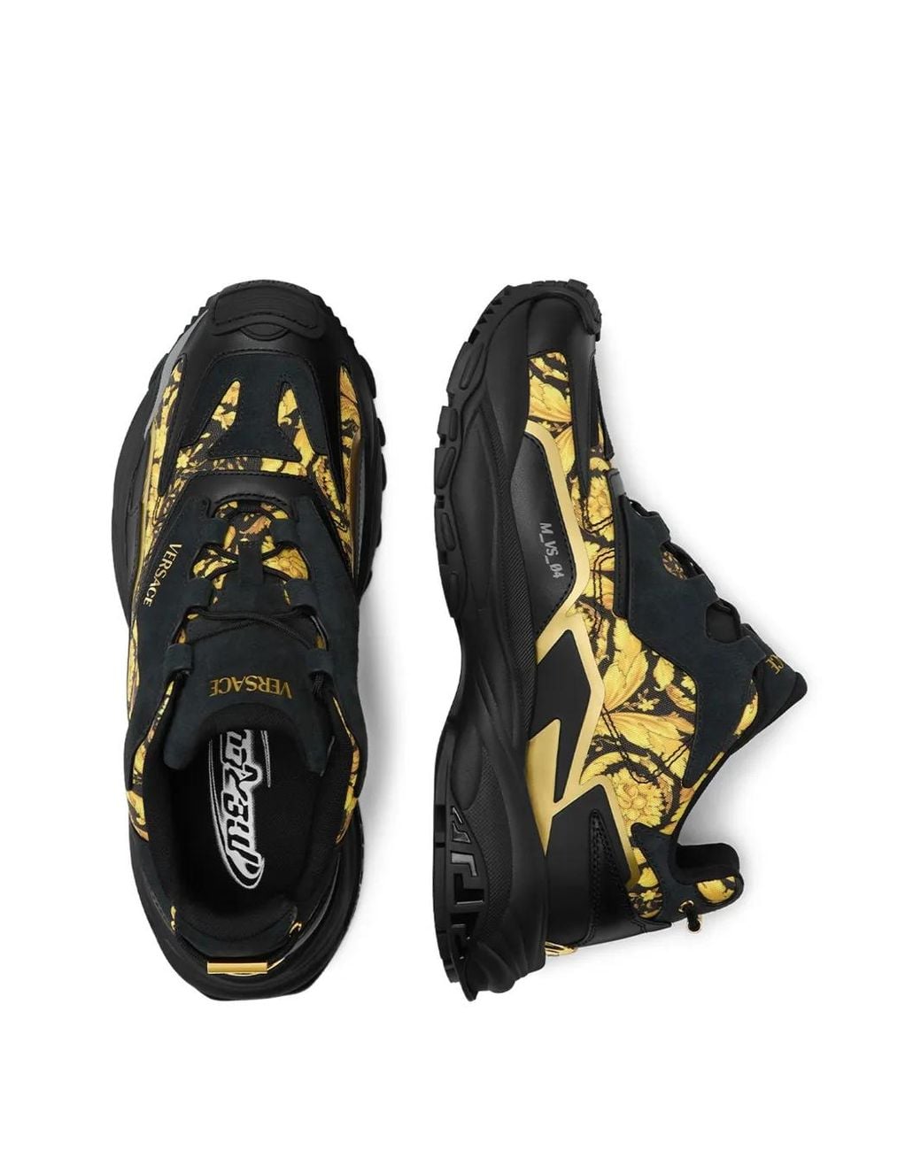 Versace Black Mercury M_Vs_04 Sneakers for men