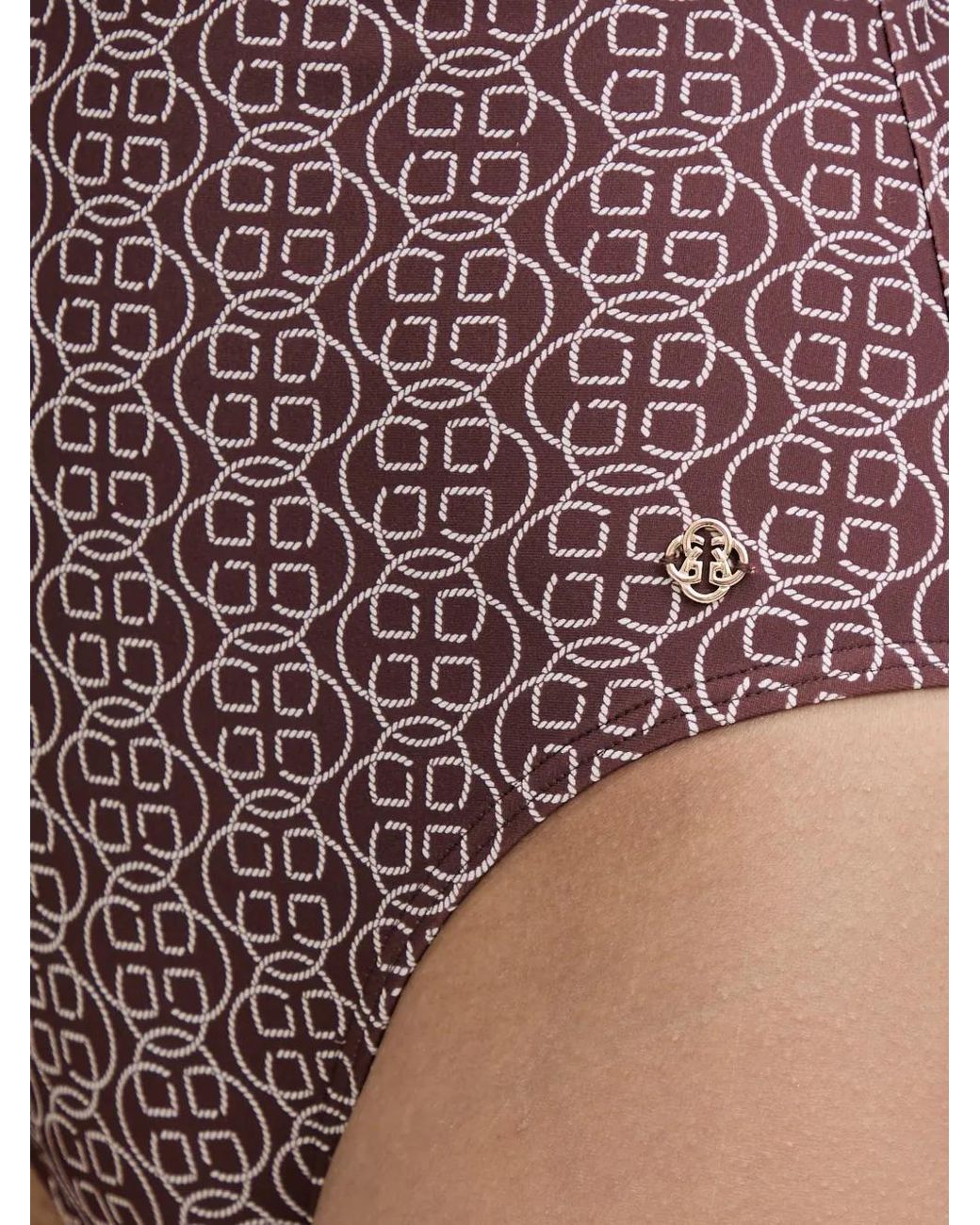 Gant Purple Deco Badeanzug