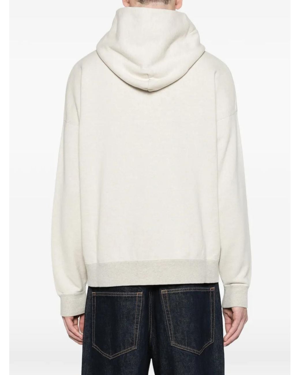 Sudadera Oversize Con Capucha Y Cremallera Visvim de hombre de color White