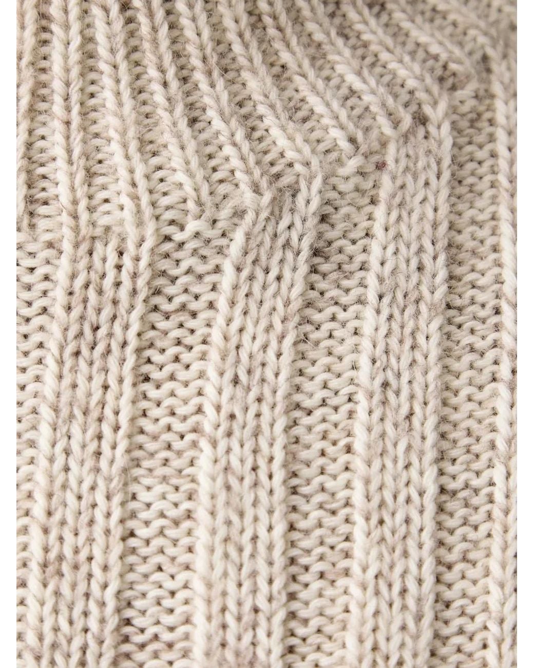 Barbour White Anastasia Ribbed-Knit Sleeveless Sweater