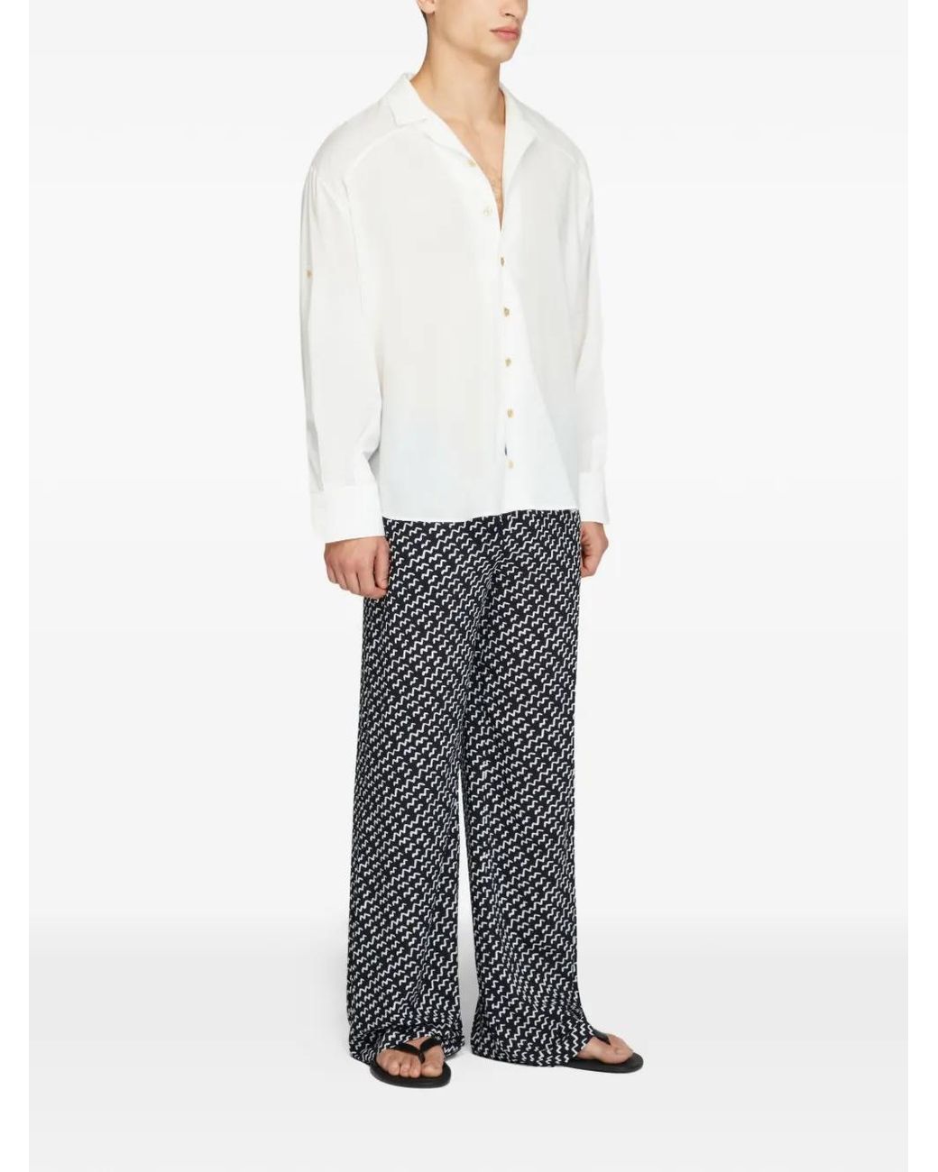 Donde Esteban White Voile Shirt