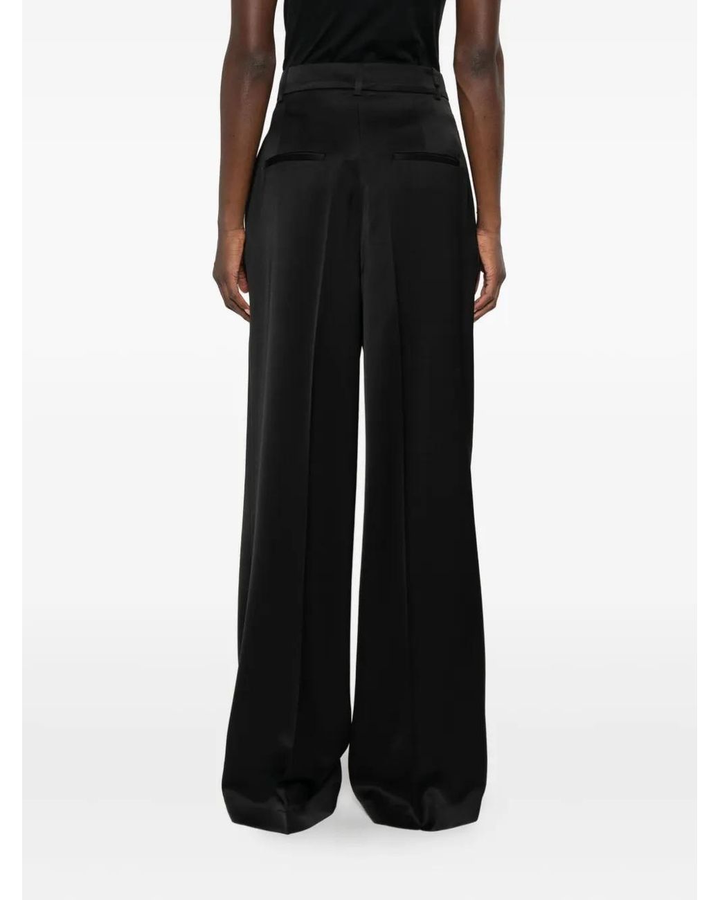 Rohe High Waist Broek in het Black