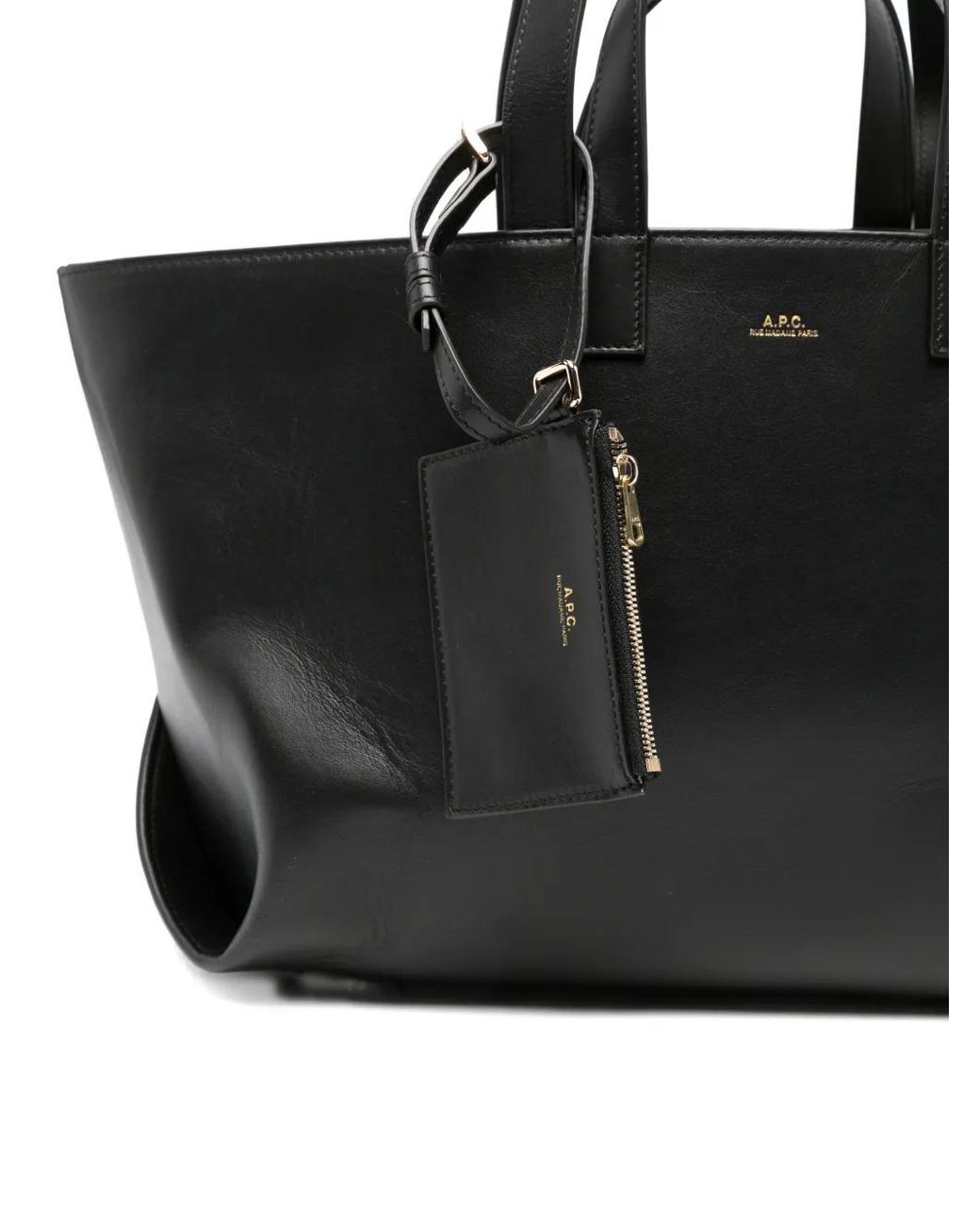 A.P.C. Black Drummer Bag