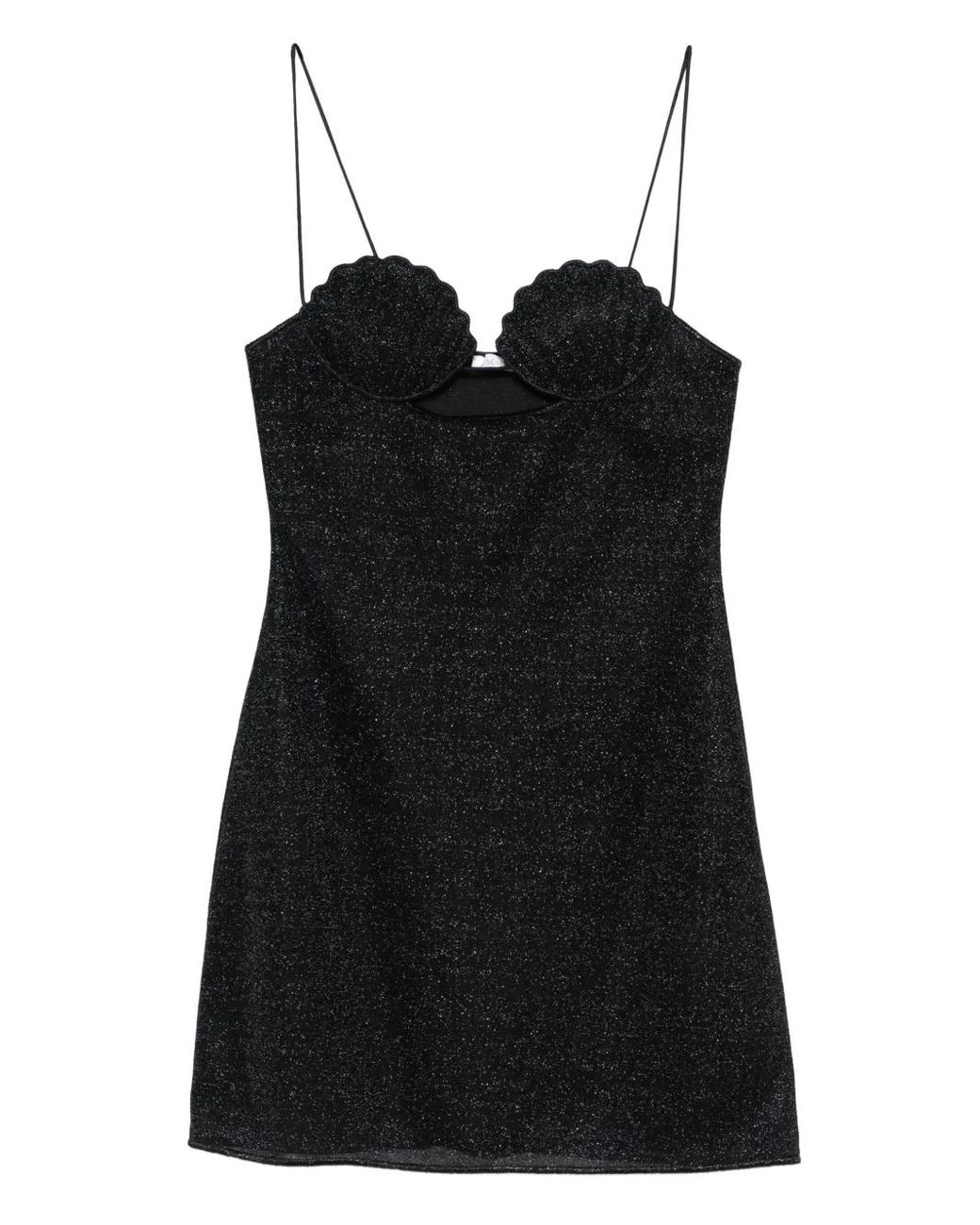 Oséree Lumiere Shell Dress in Black | Lyst UK