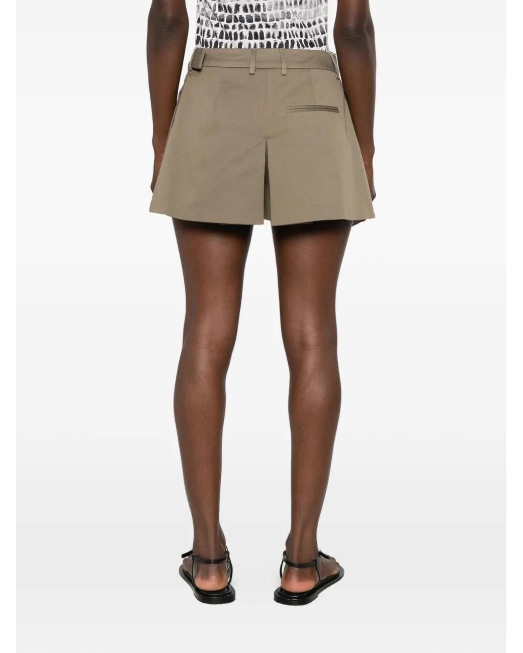 NINA 14.7 Gray Tailored Shorts