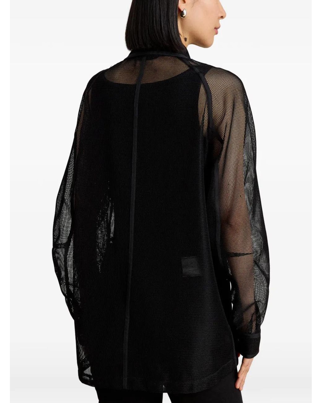 Ralph Lauren Black Mesh Field Jacket