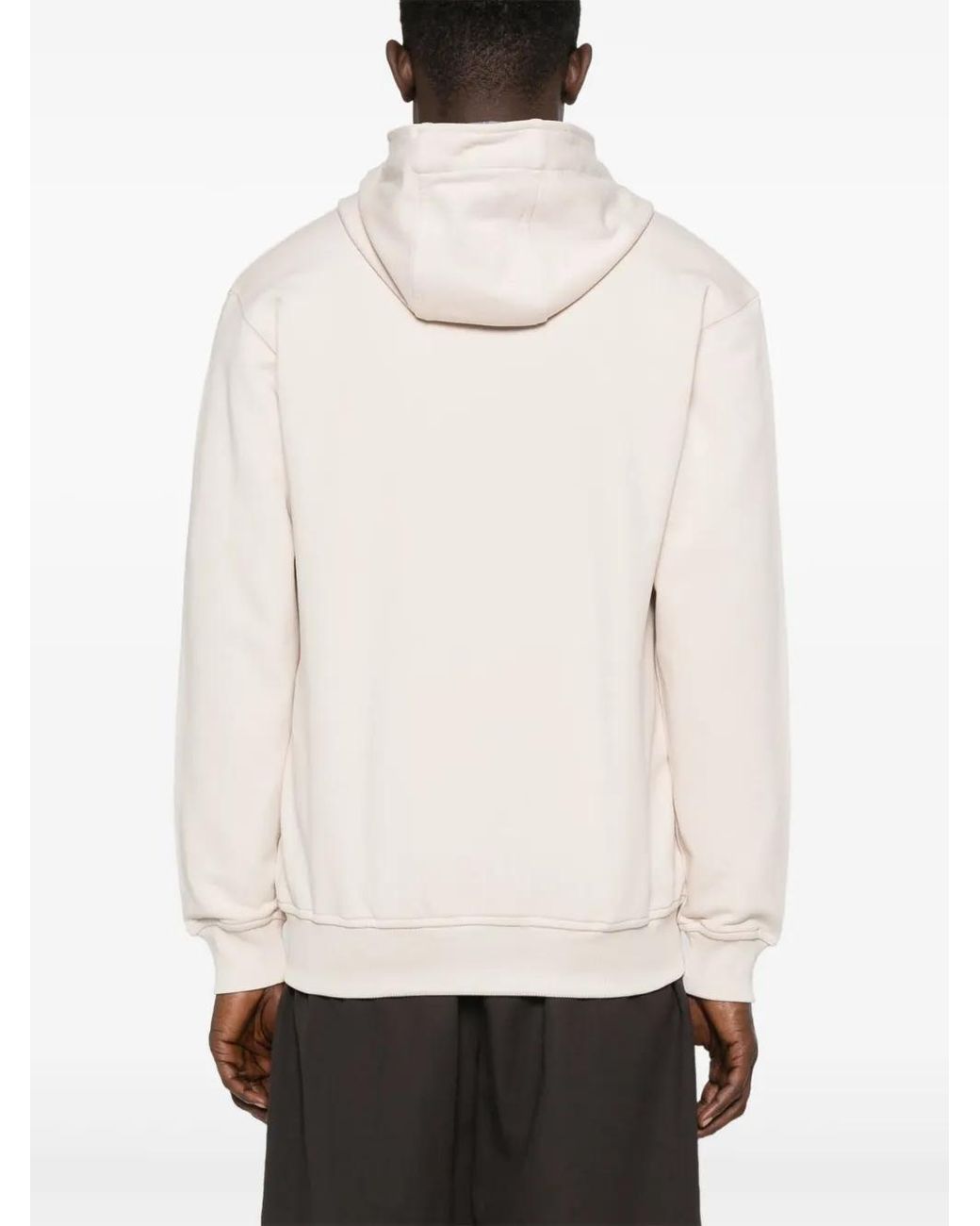 Sudadera De Algodón Con Capucha Comme des Garçons de hombre de color White