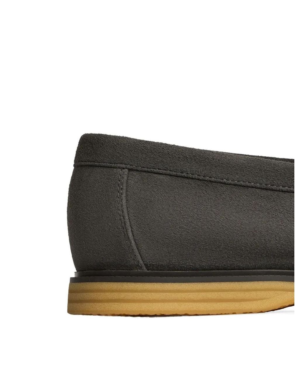 12 STOREEZ Black Suede Loafers for men