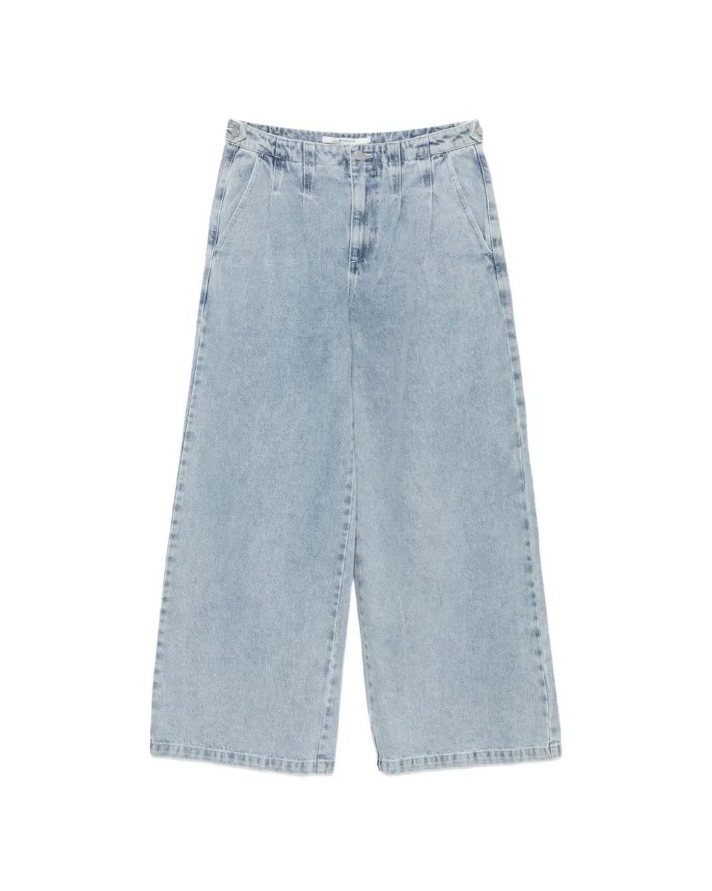 Homage Blue Jean Ample À Design Plissé