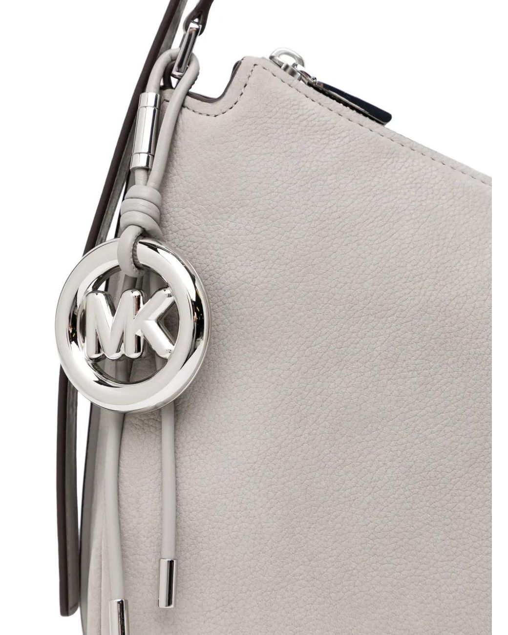 Michael Kors Gray Medium Nolita Shoulder Bag