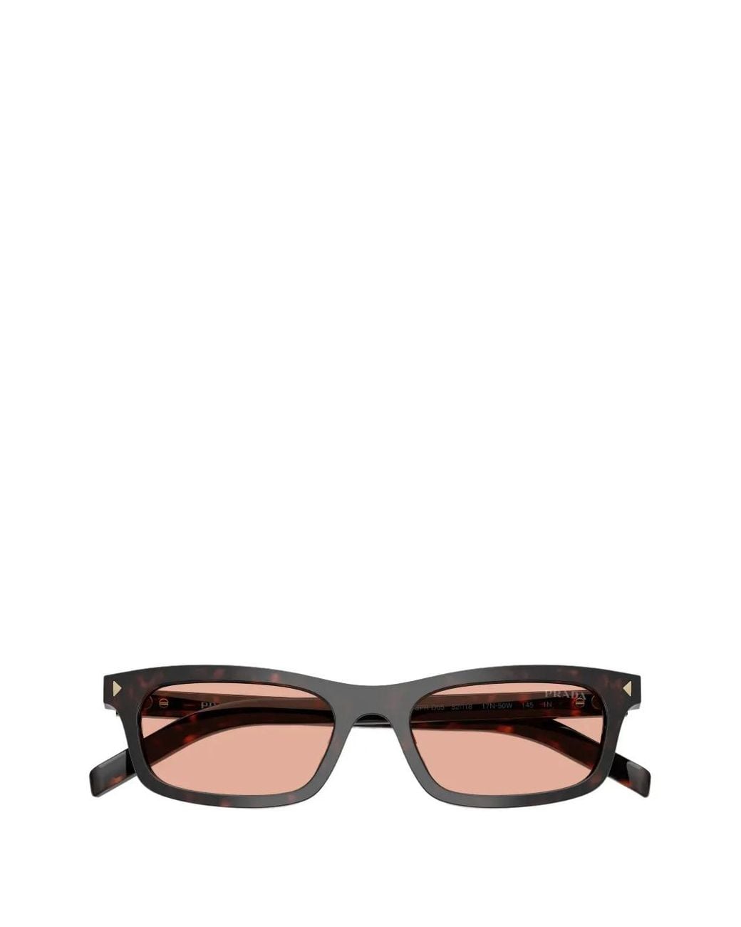 Prada Pink Sgd 685 Sunglasses With The Iconic Metal Plaque