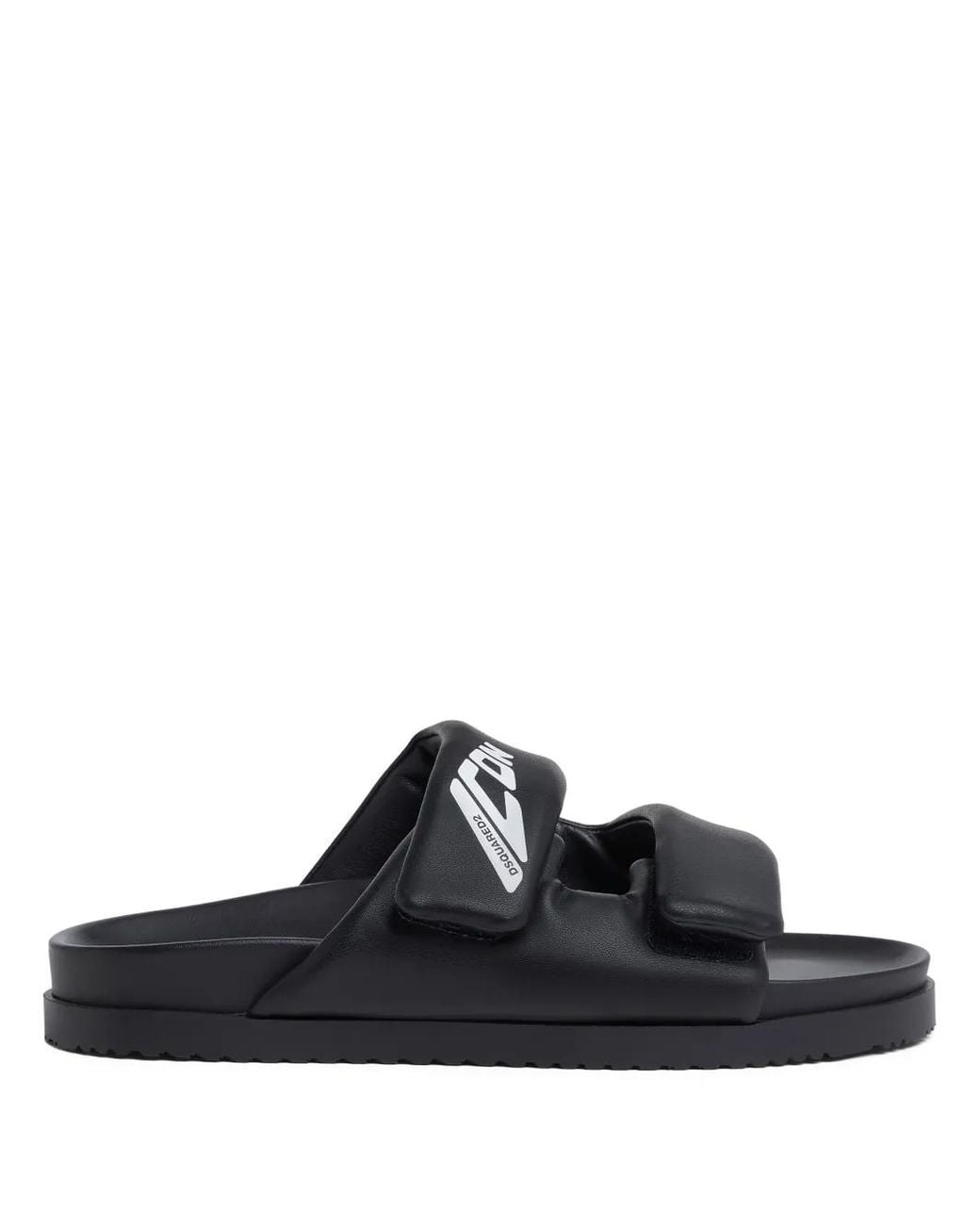 DSquared² Black Ibra Slides for men