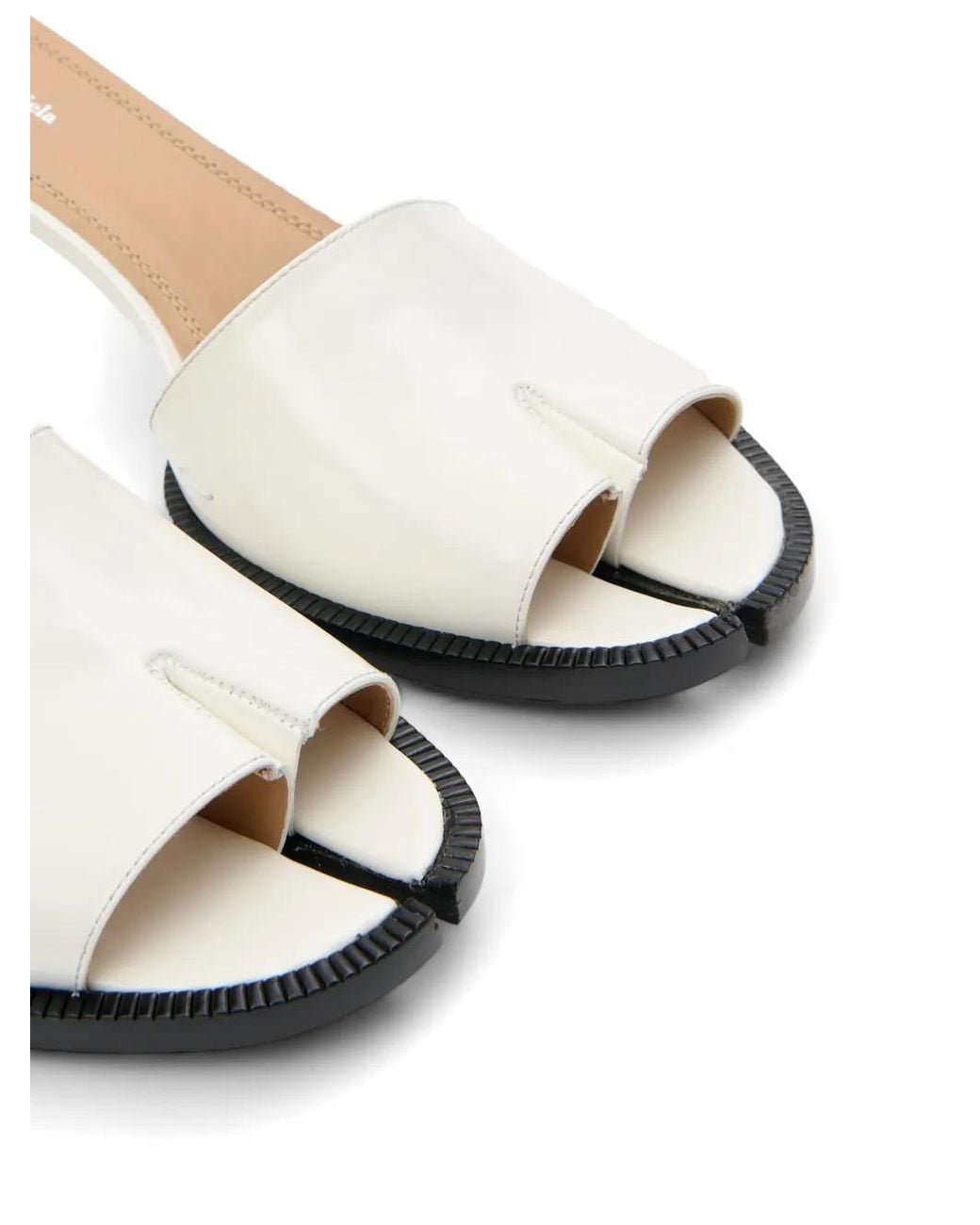 Maison Margiela White Tabi City Sandals