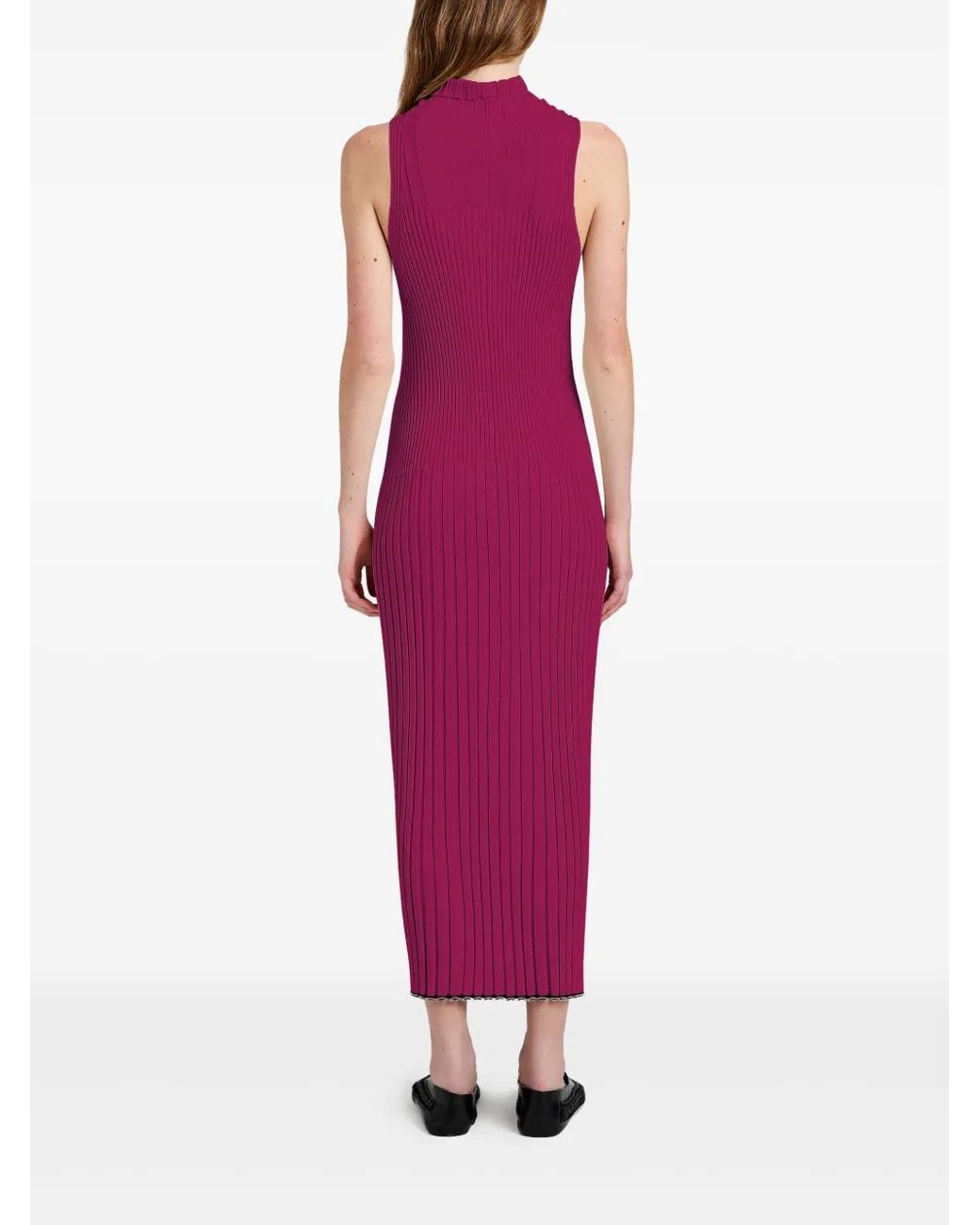 Proenza Schouler Purple Maia Dress