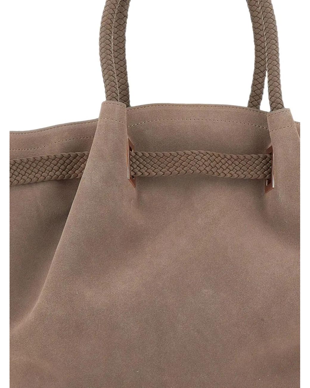 Alexander Smith Brown Brooke Woven-Insert Tote Bag