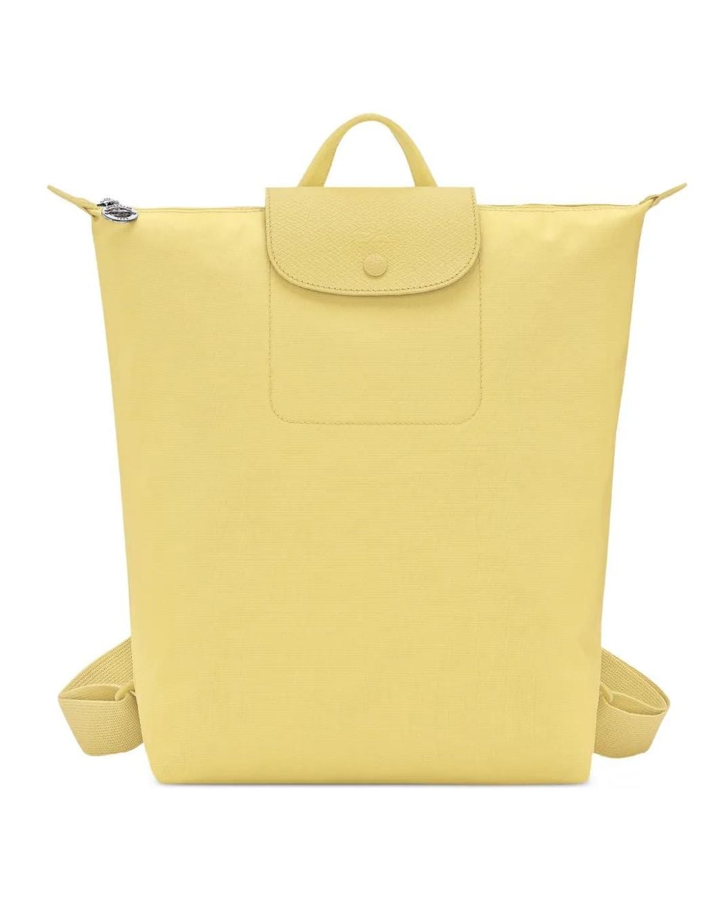 Longchamp Yellow Le Pliage One M Rucksack