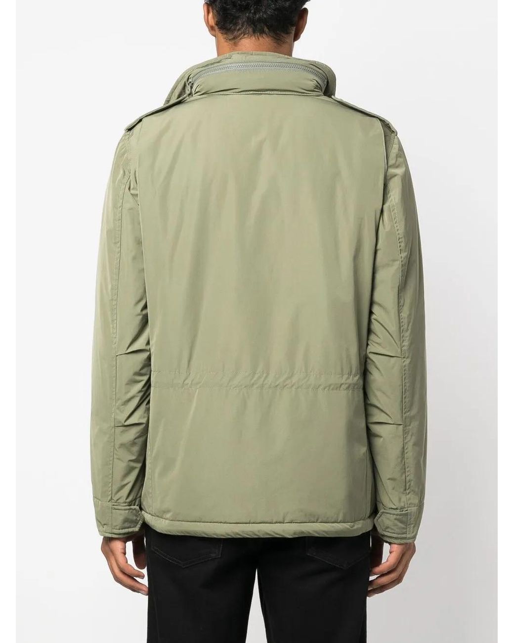 Giacca Con Tasche di Aspesi in Green da Uomo