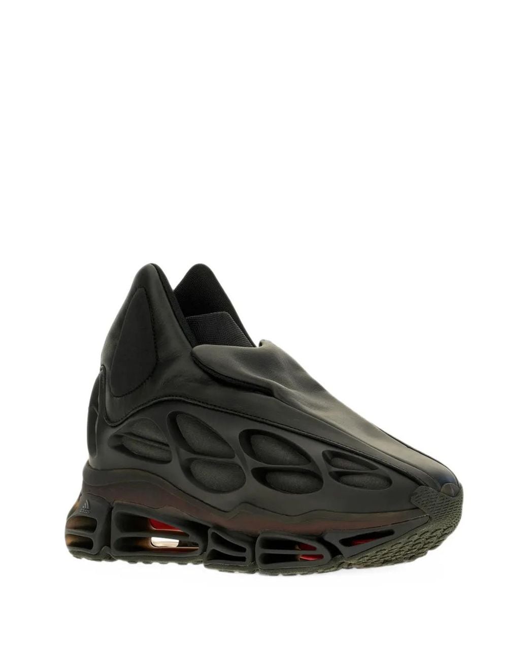 Adidas Black Chavarria Mega High Shoes for men