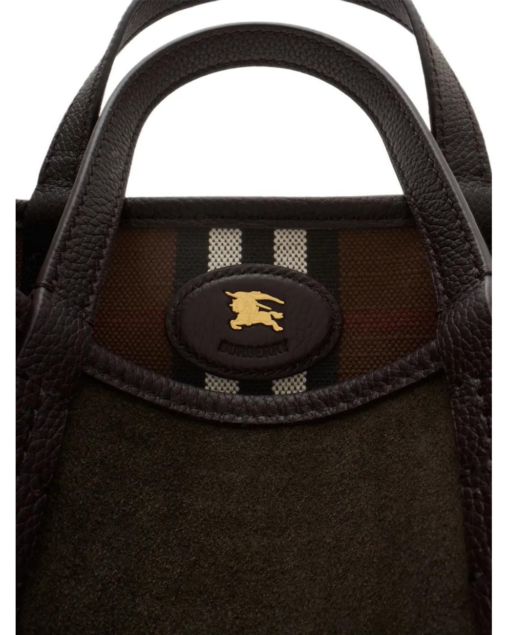 Burberry Black Mini Reversible Bloomsbury Tote Bag