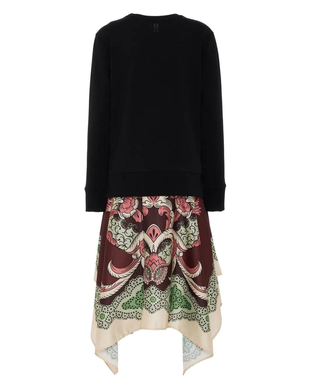 LaDoubleJ Black Sporty Foulard Dress