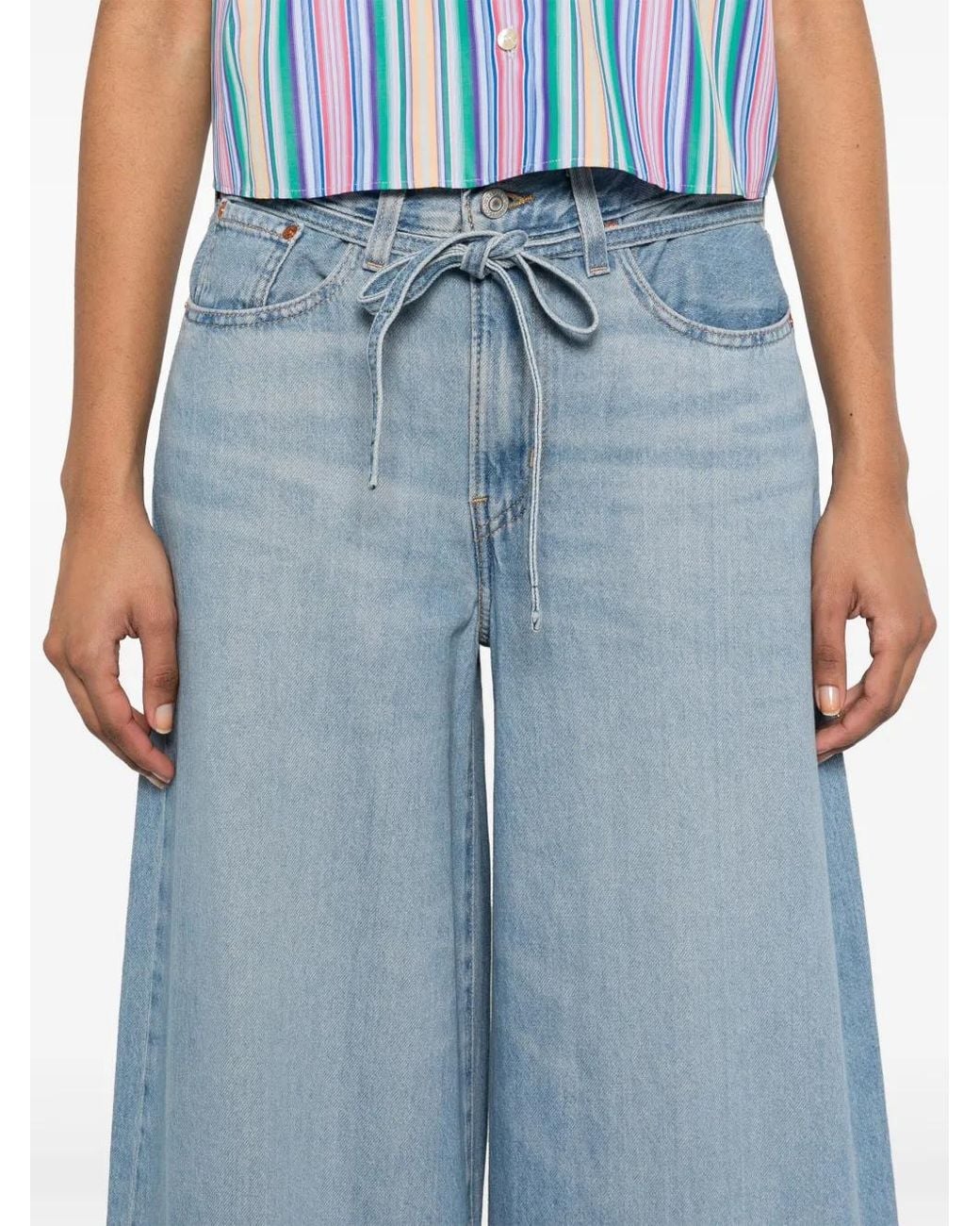 Levi's Blue Superwide Jeans