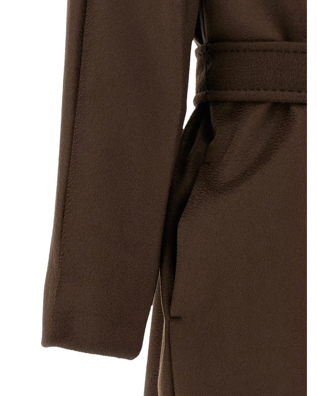 Weekend by Maxmara Brown Pedale Belted Coat