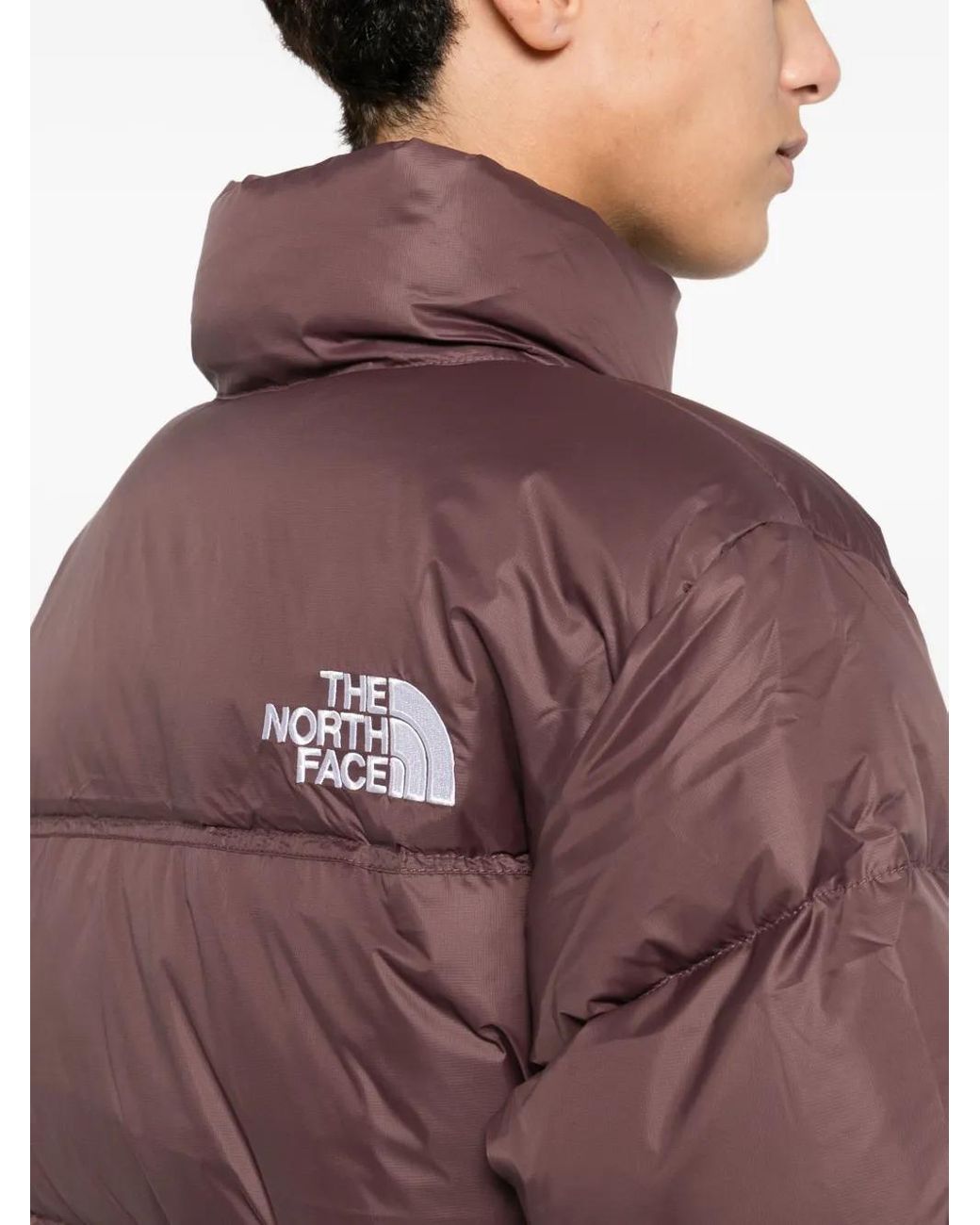 The North Face Purple Nuptse Down Jacket