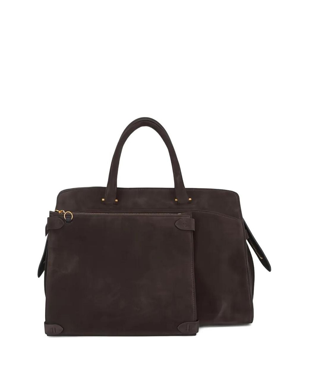 Metier Black Top Handle Tote Bag