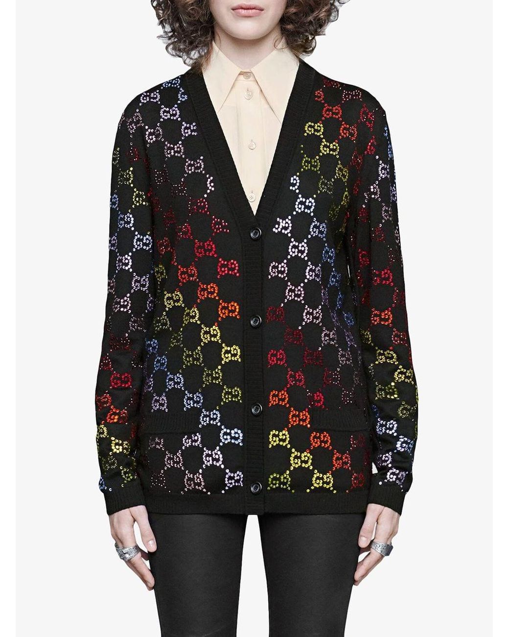 Gucci rhinestone sweater clearance