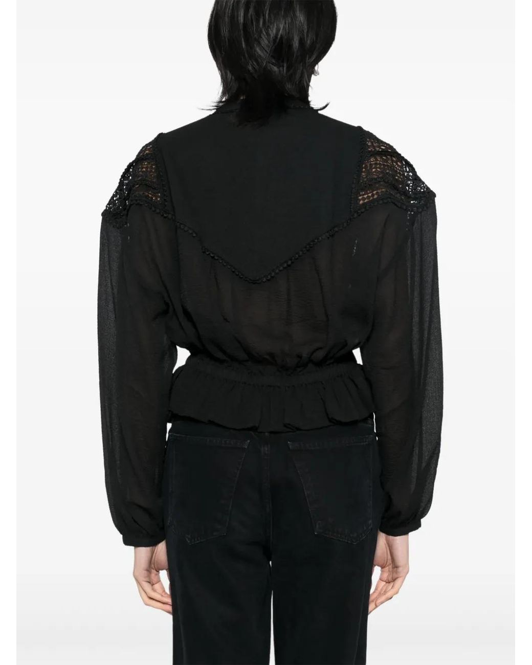 IRO Black Rixi Top