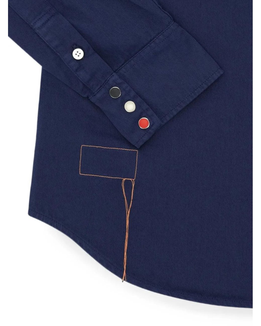 Fortela Blue Chemise Smith Texan for men