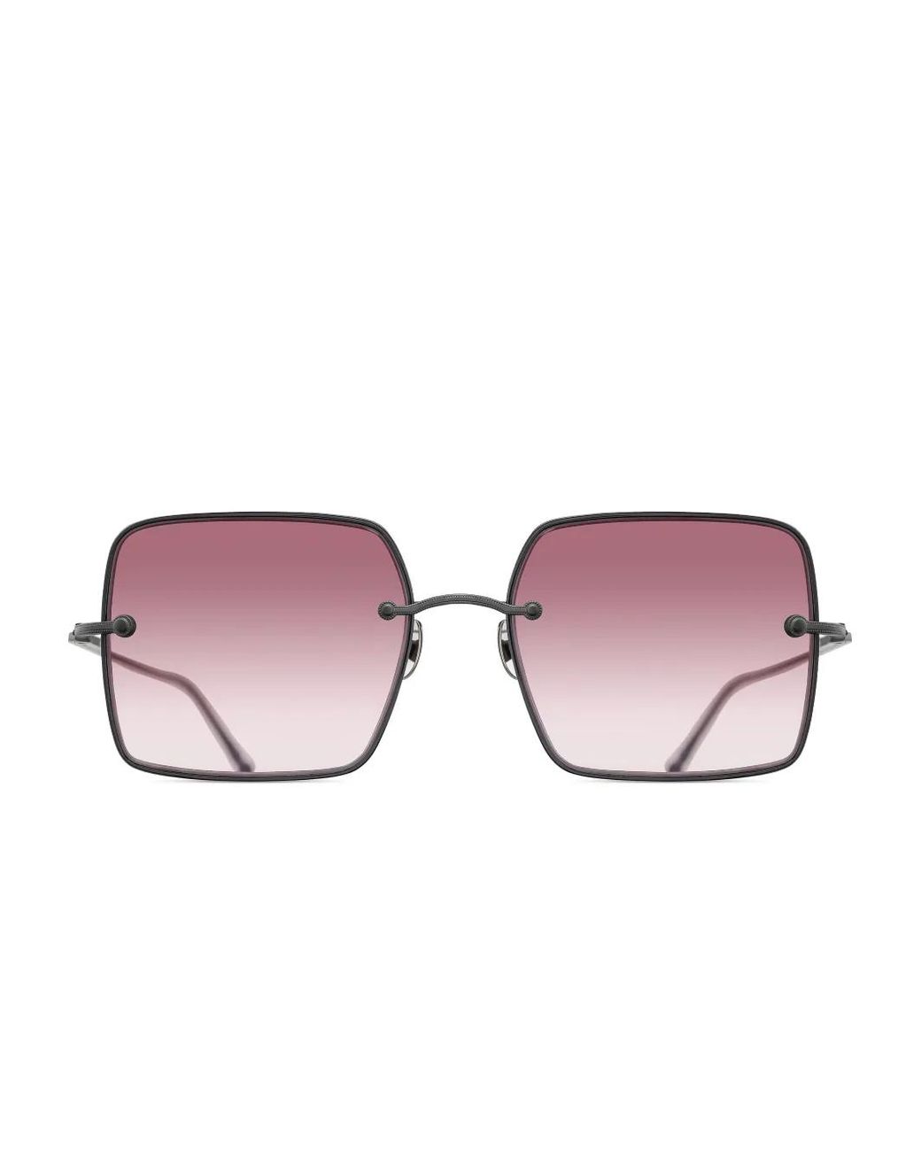 Retrosuperfuture Pink Square-Frame Sunglasses