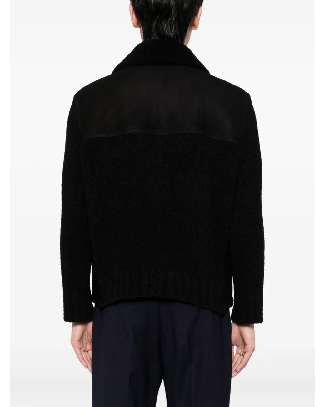 Tagliatore Black Bobby Jacket for men