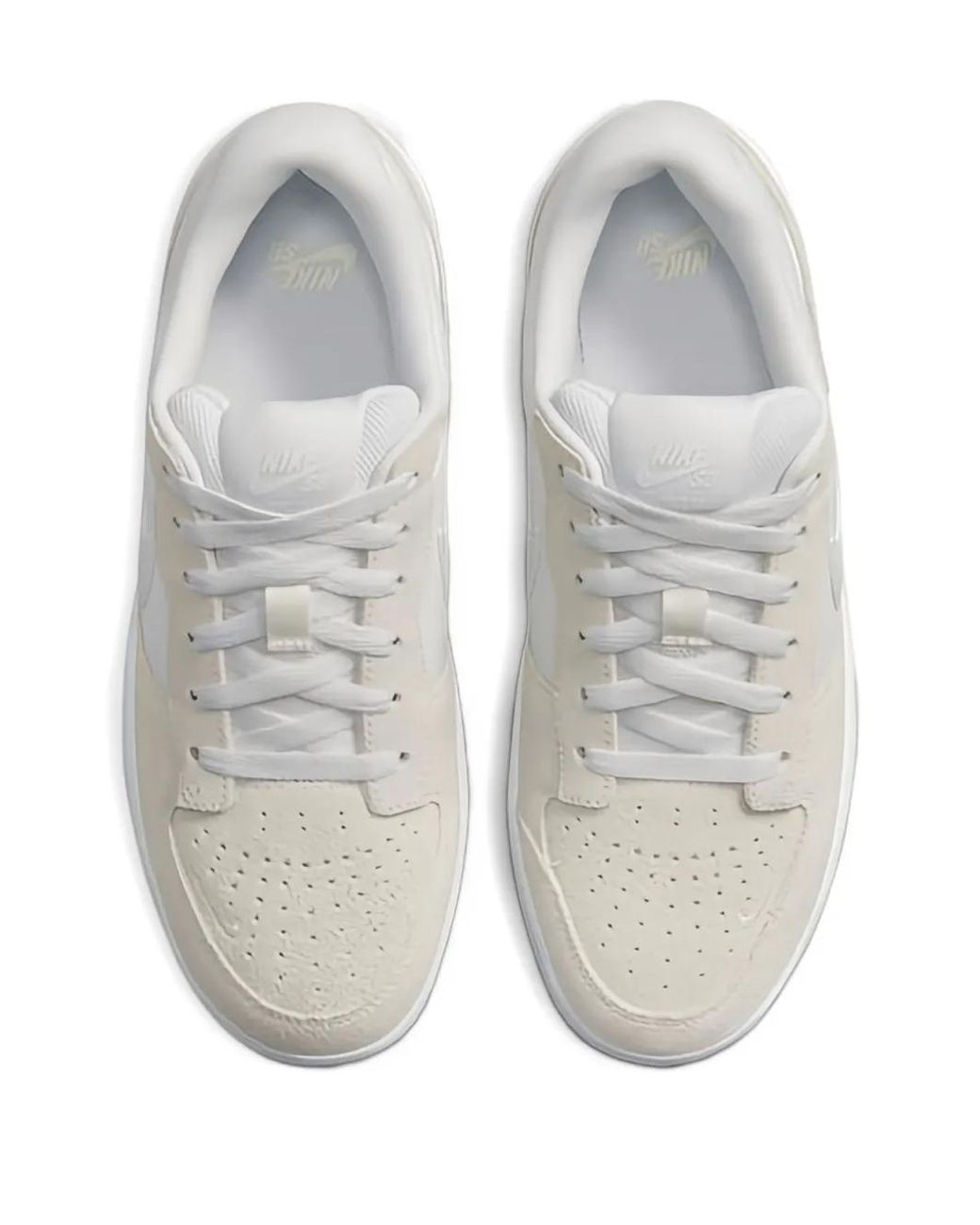 Nike White Sb Force 58 "Summit" Sneakers for men