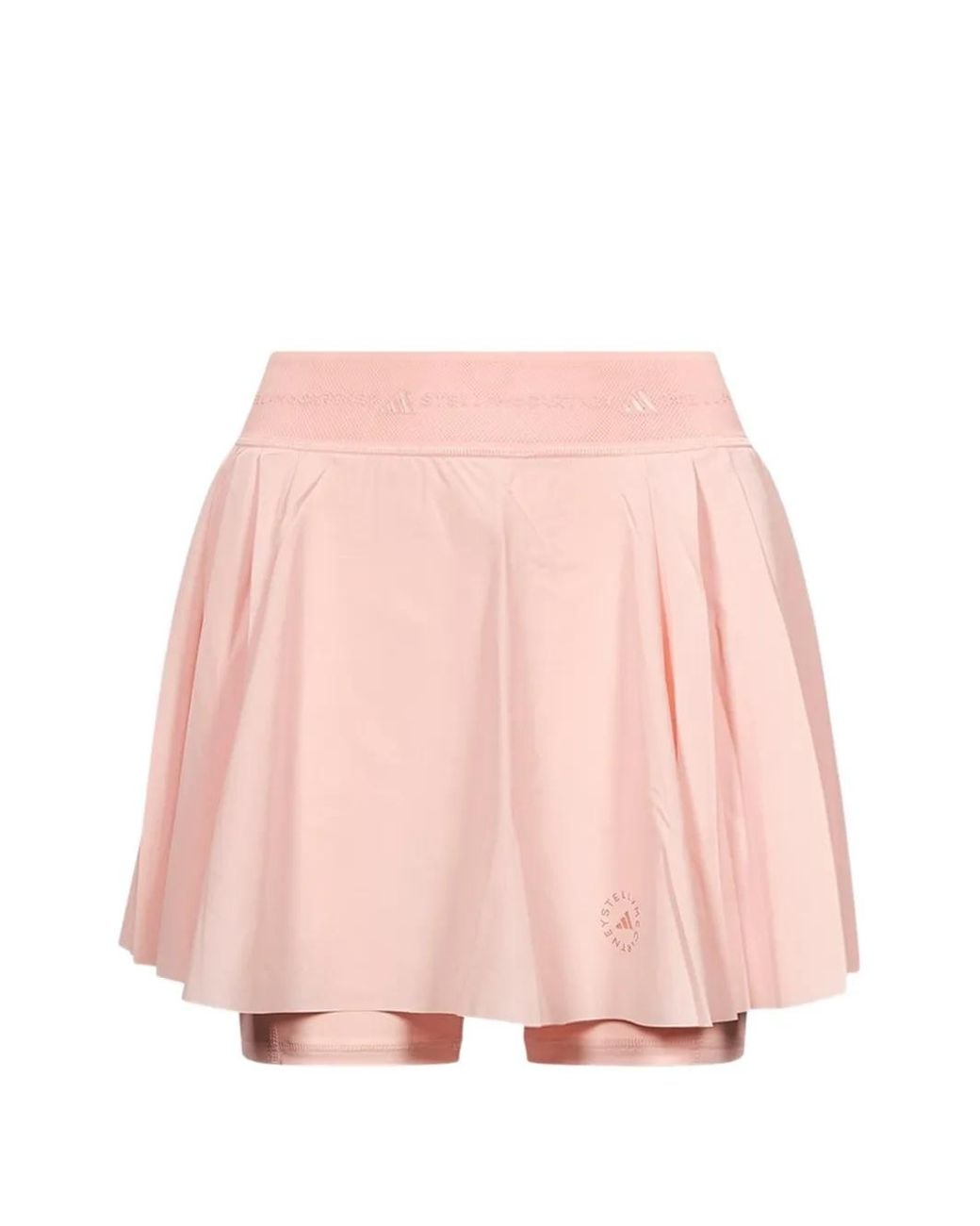 Adidas By Stella McCartney Pink Raining Pleated Skort