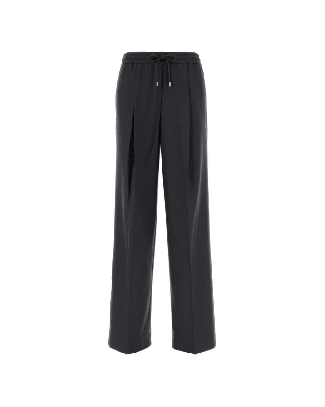 MICHAEL Michael Kors Blue Pleated Track Pants