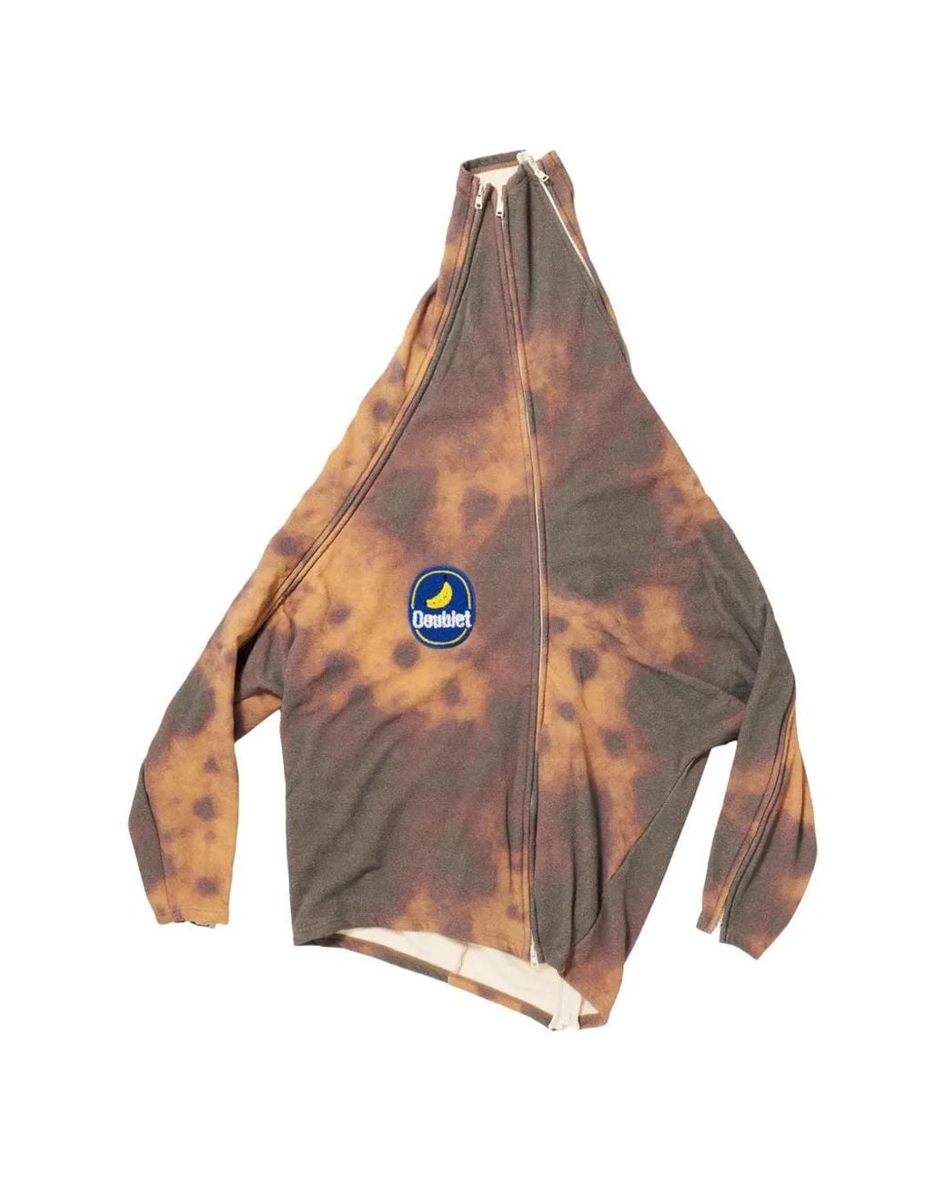 Doublet White Peelable Banana Hoodie for men