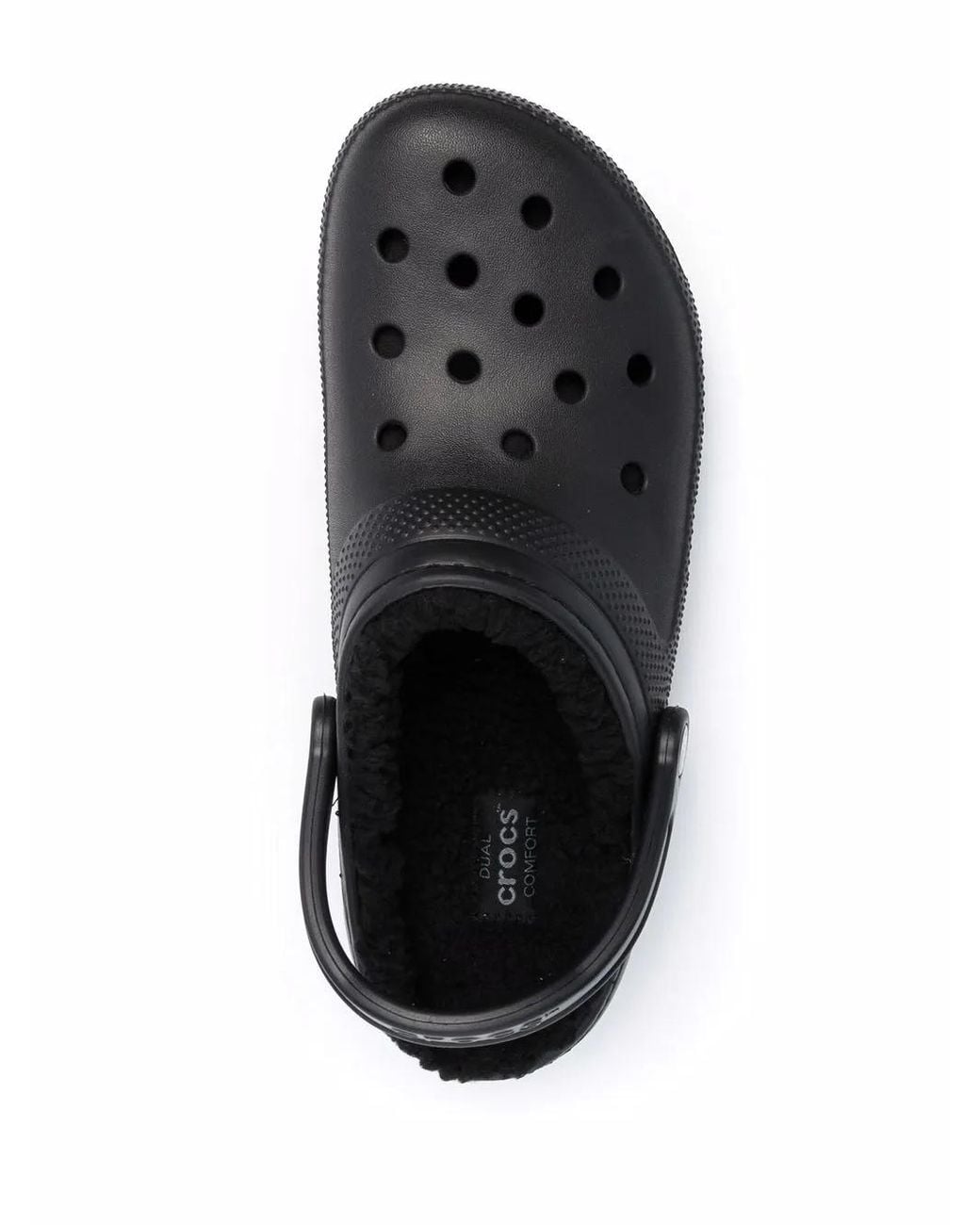 CROCSTM Black And Classic Lined Clogs From Finish Line